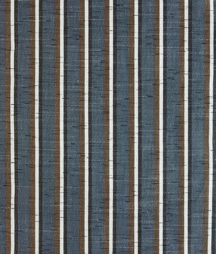 Women's Cotton And Linen Stripe Shirt in Blue/khaki/black Bottega Veneta Netherlands EN - Image 5