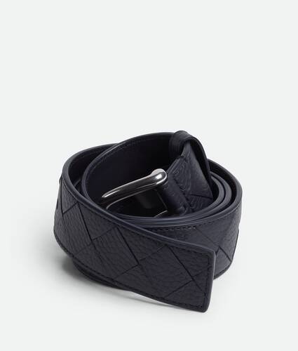 Men's Intrecciato Belt in Nocturnal Bottega Veneta Japan EN - Image 3