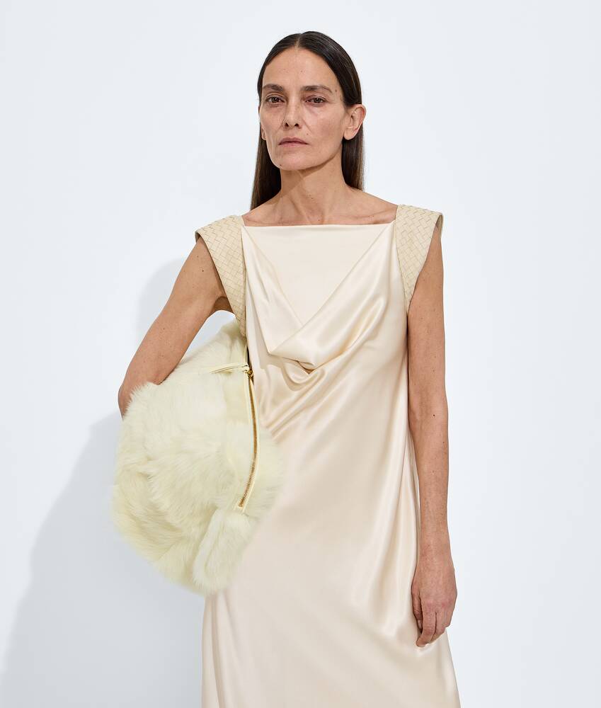 Women's Cabat A Mano in Camomille Bottega Veneta United Kingdom EN - Image 2