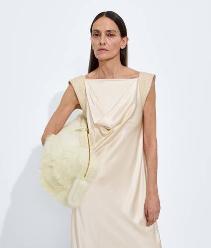 Women's Cabat A Mano in Camomille Bottega Veneta United Kingdom EN - Image 2
