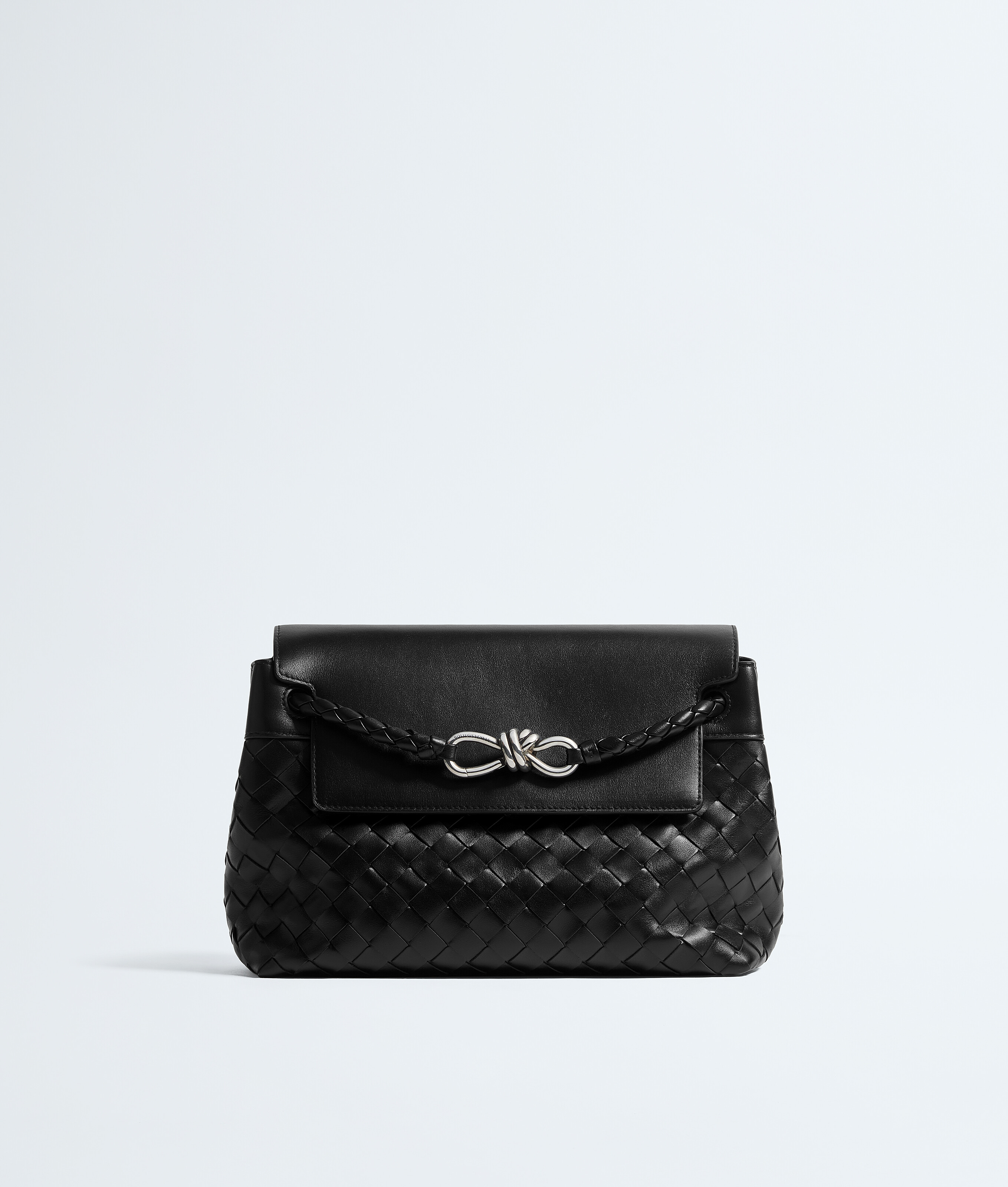 Men's Small Andiamo Messenger in Black | Bottega Veneta DK