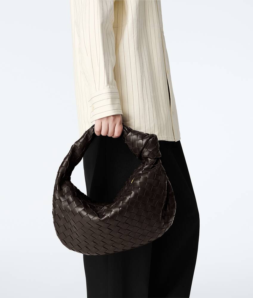 Women's Small Jodie in Fondant Bottega Veneta France EN - Image 2