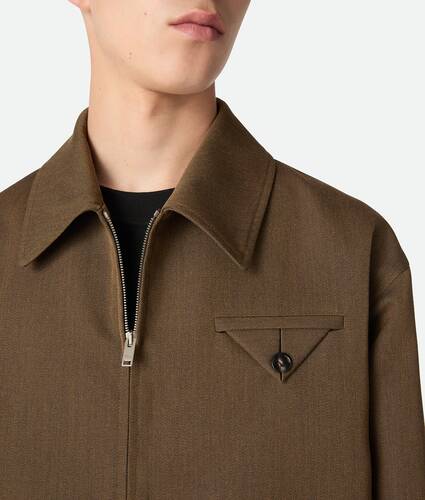 Blouson aus weicher Wolle