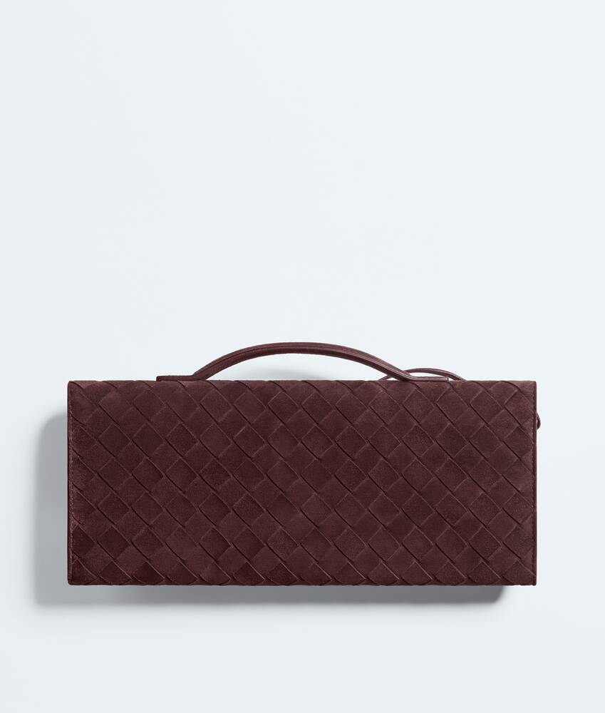 Women's Andiamo Clutch in Deep mahogany Bottega Veneta Singapore EN - Image 4