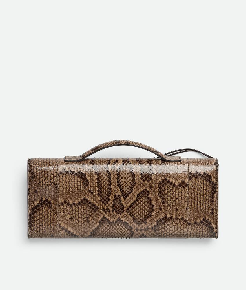 Women's Andiamo Clutch in Python/fondant Bottega Veneta Norway EN - Image 5