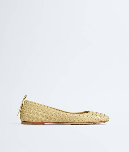 Women's Charlotte Ballerina in Butter yellow Bottega Veneta Romania EN - Image 1