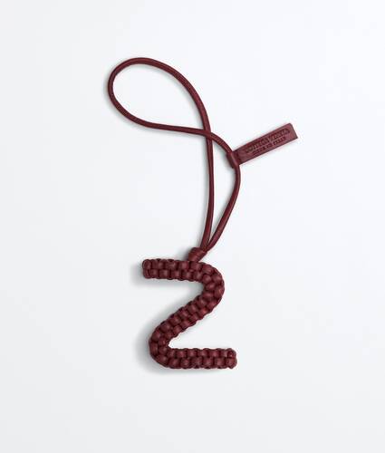 Letter Z Charm in Bordeaux Bottega Veneta Romania EN - Image 1