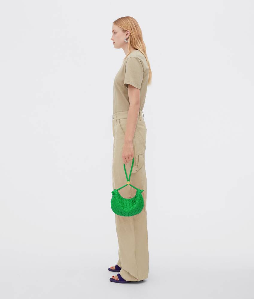 Kleine Turn Pouch in Parakeet Bottega Veneta Deutschland DE - Image 4