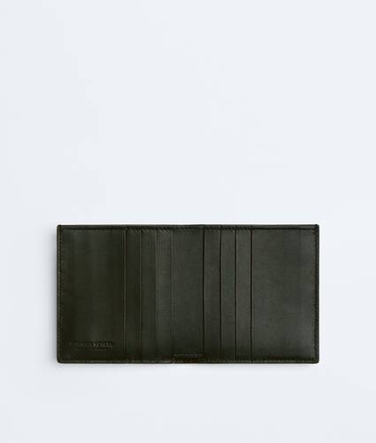 Portefeuille Slim Bi-Fold Intrecciato pour Homme en Dark green Bottega Veneta Canada FR - Image 2