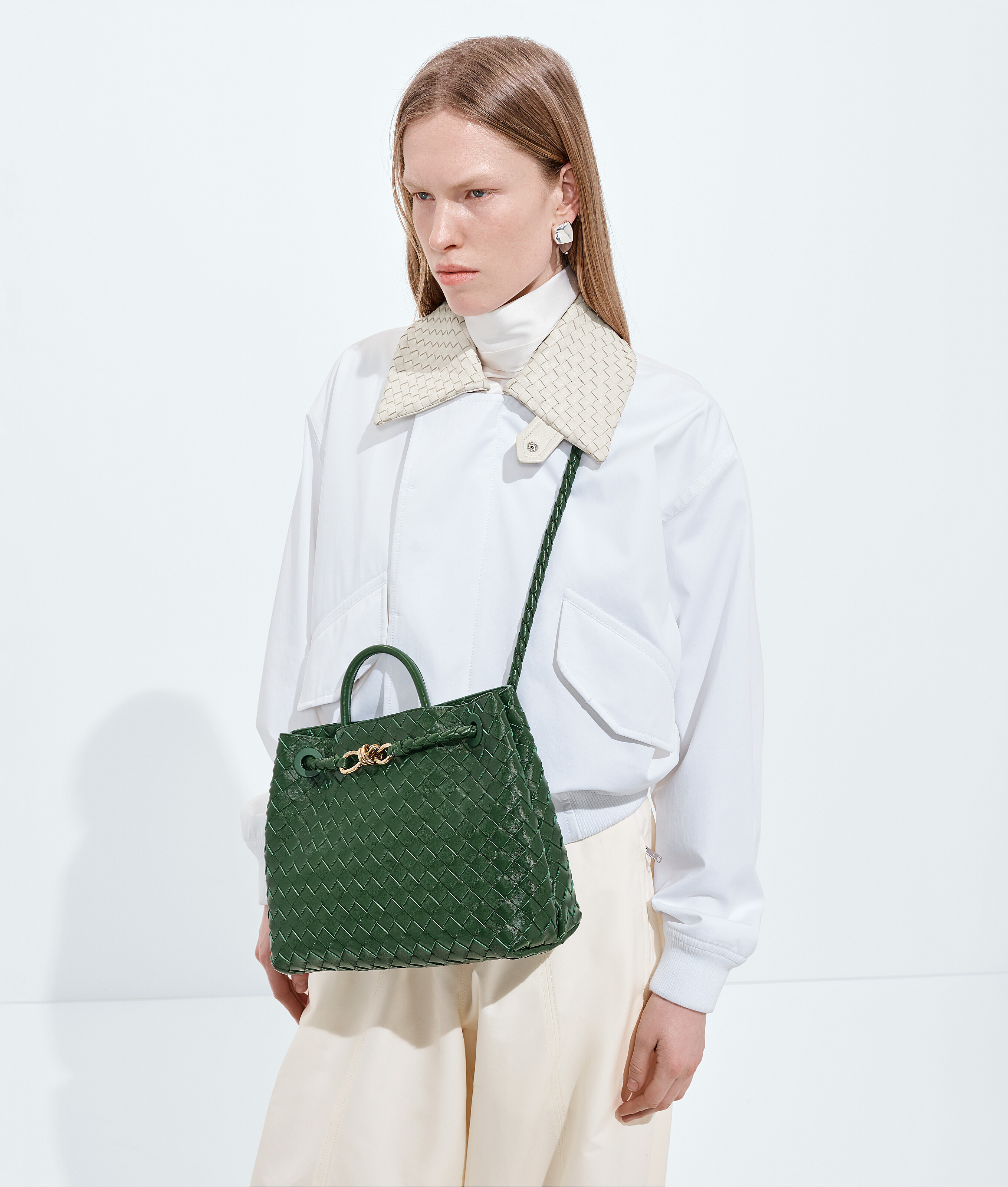 Women's Andiamo in Basil Bottega Veneta Qatar EN - Image 8