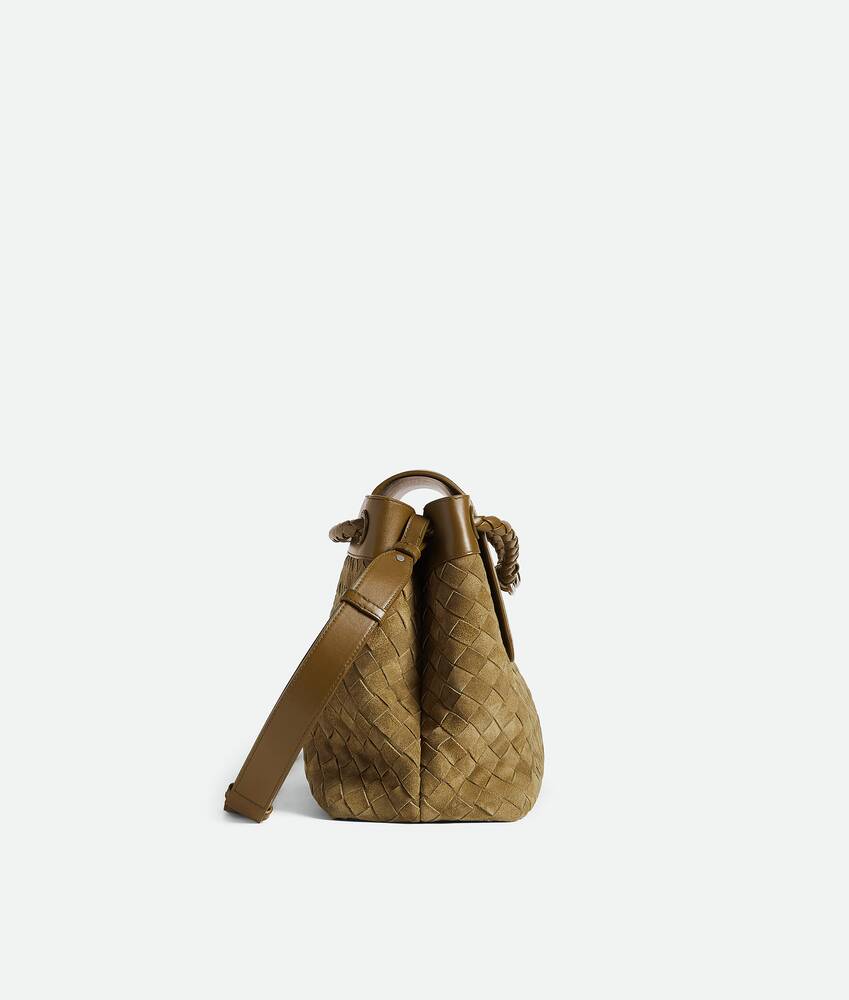 Men's Andiamo Messenger in Mud Bottega Veneta United States EN - Image 4
