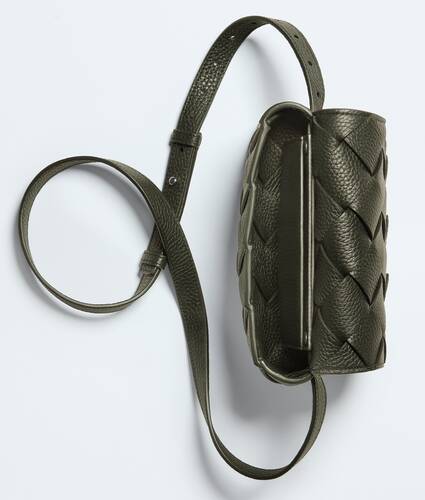 Men's Diago Belt Bag in Bark green Bottega Veneta Australia EN - Image 6
