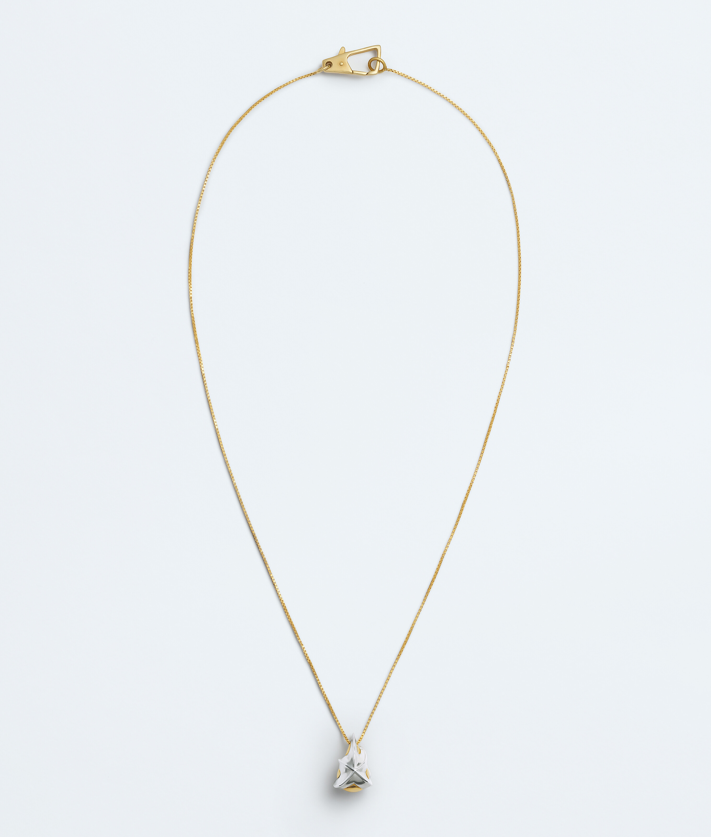 Bottega Veneta Gold Drop Pendant Necklace - Woman - U
