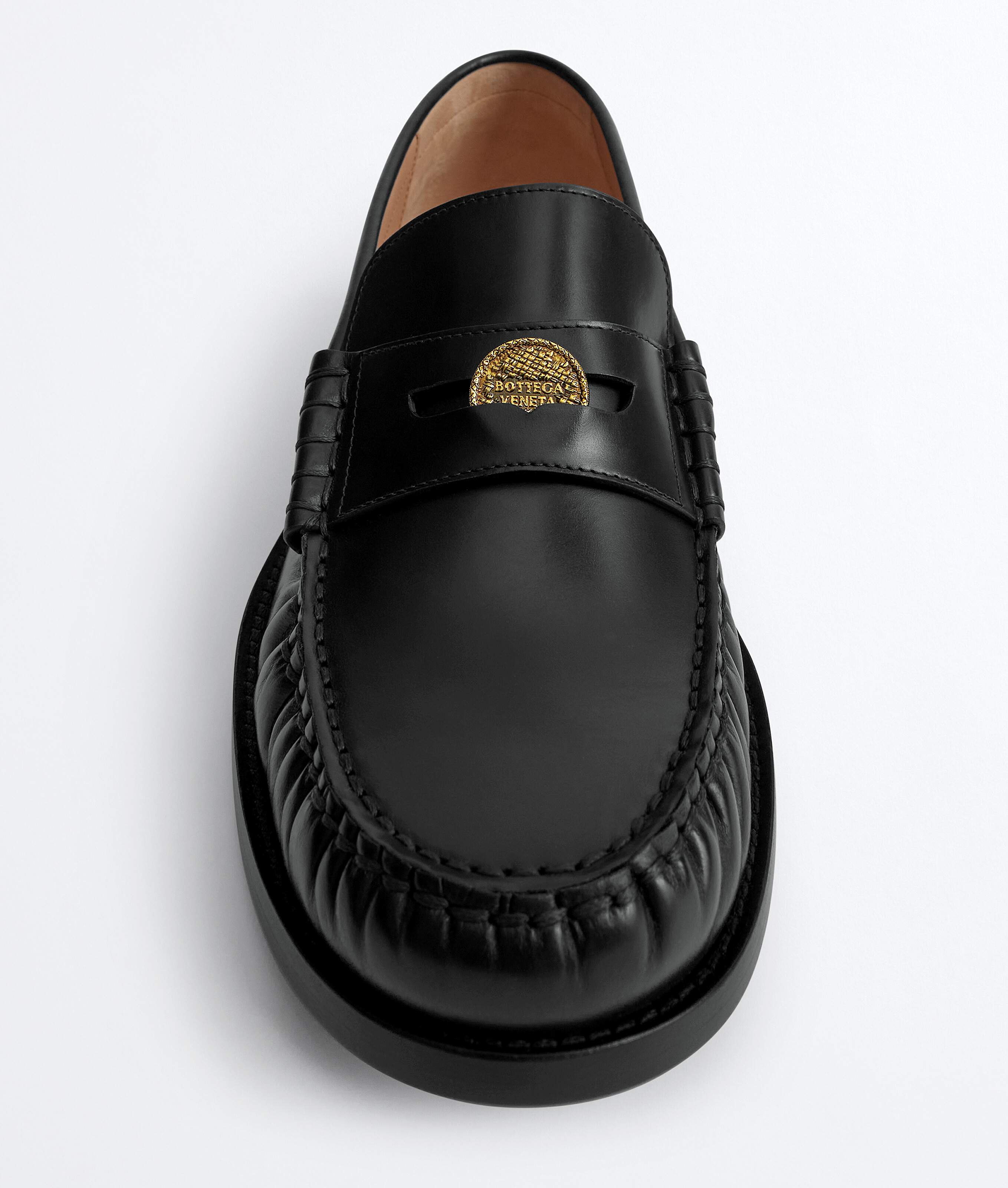 Men's Ugo Loafer in Black Bottega Veneta Luxembourg EN - Image 4
