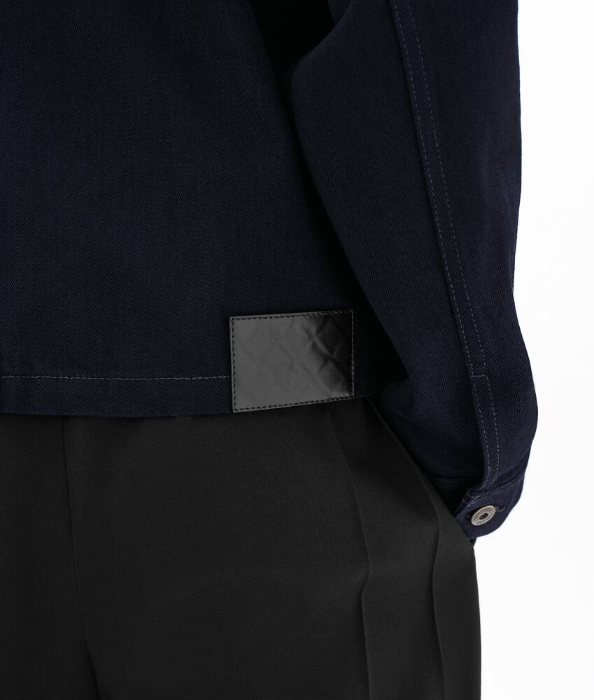 Men's Dark Indigo Denim Jacket in Dark indigo Bottega Veneta Norway EN - Image 4