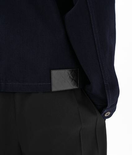 Men's Dark Indigo Denim Jacket in Dark indigo Bottega Veneta Norway EN - Image 4