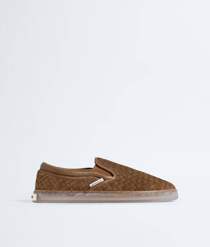 Men's Serena Sneaker in Dark caramel 20 Bottega Veneta Romania EN - Image 1