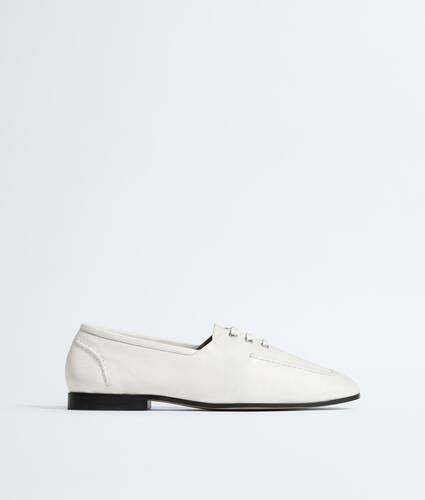 Women's Gino Lace-Up Shoe in Alabaster Bottega Veneta Cyprus EN - Image 1