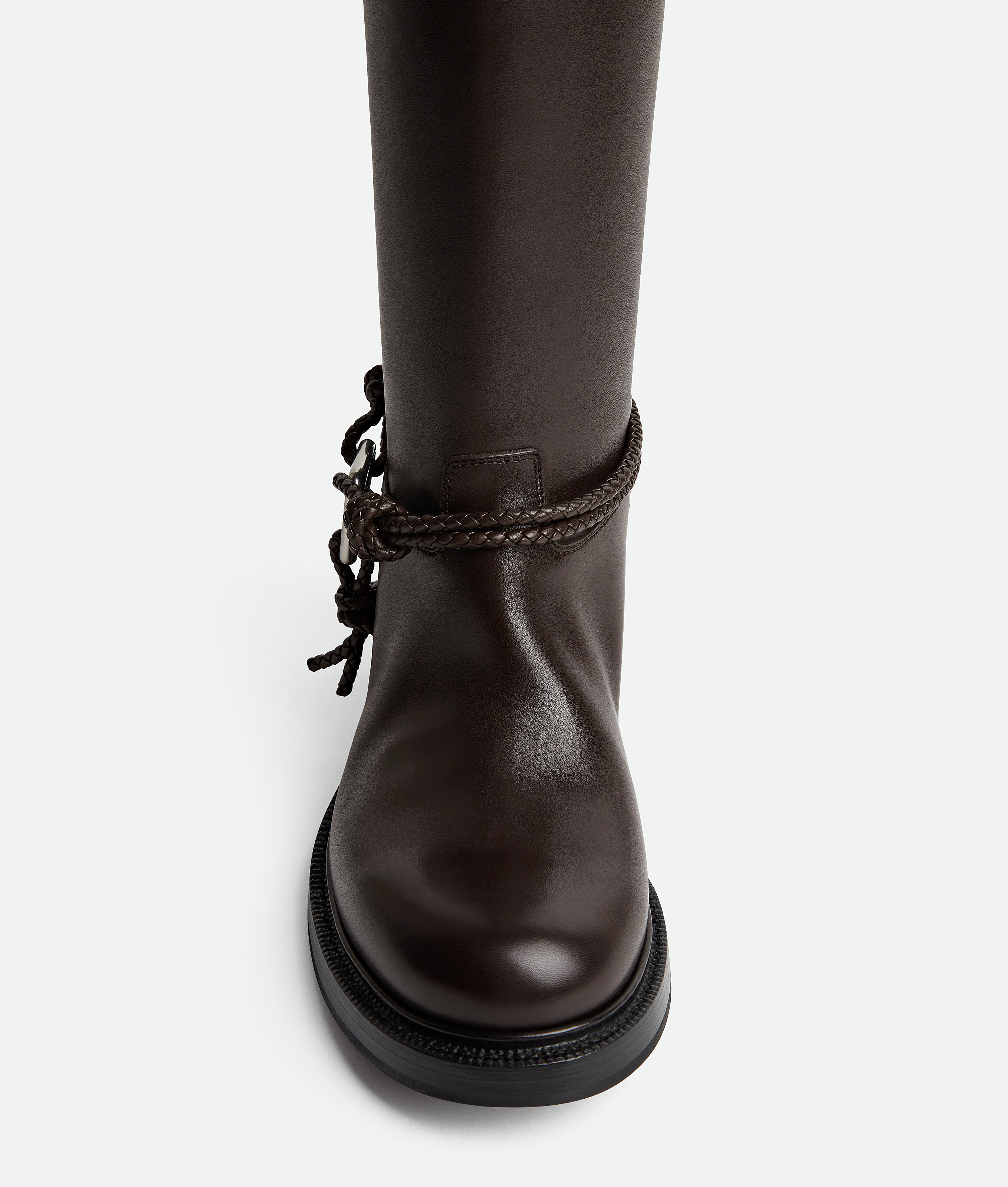 Bottega Veneta Leather Knee-high Boots In Multi