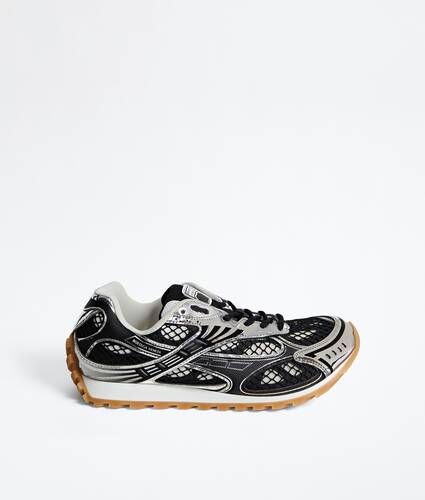 Men's Orbit Sneaker in Black/silver Bottega Veneta United States EN - Image 1