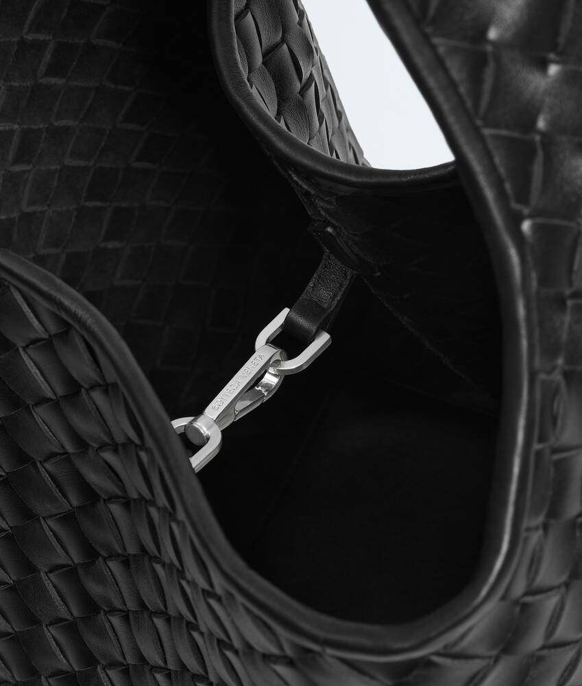 Ele's Bolsa Bucket Triangolo em Black Bottega Veneta Brasil PT - Image 6