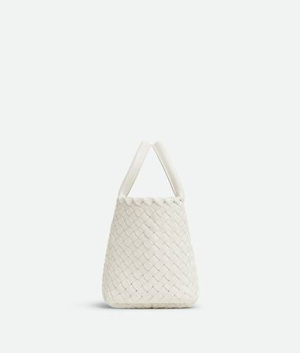 Ela's Mini Cabat em White / Vernis Bottega Veneta Brasil PT - Image 4