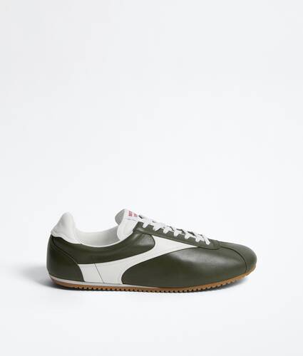 Men's Shot Sneaker in Bark green/alabaster Bottega Veneta United States EN - Image 1