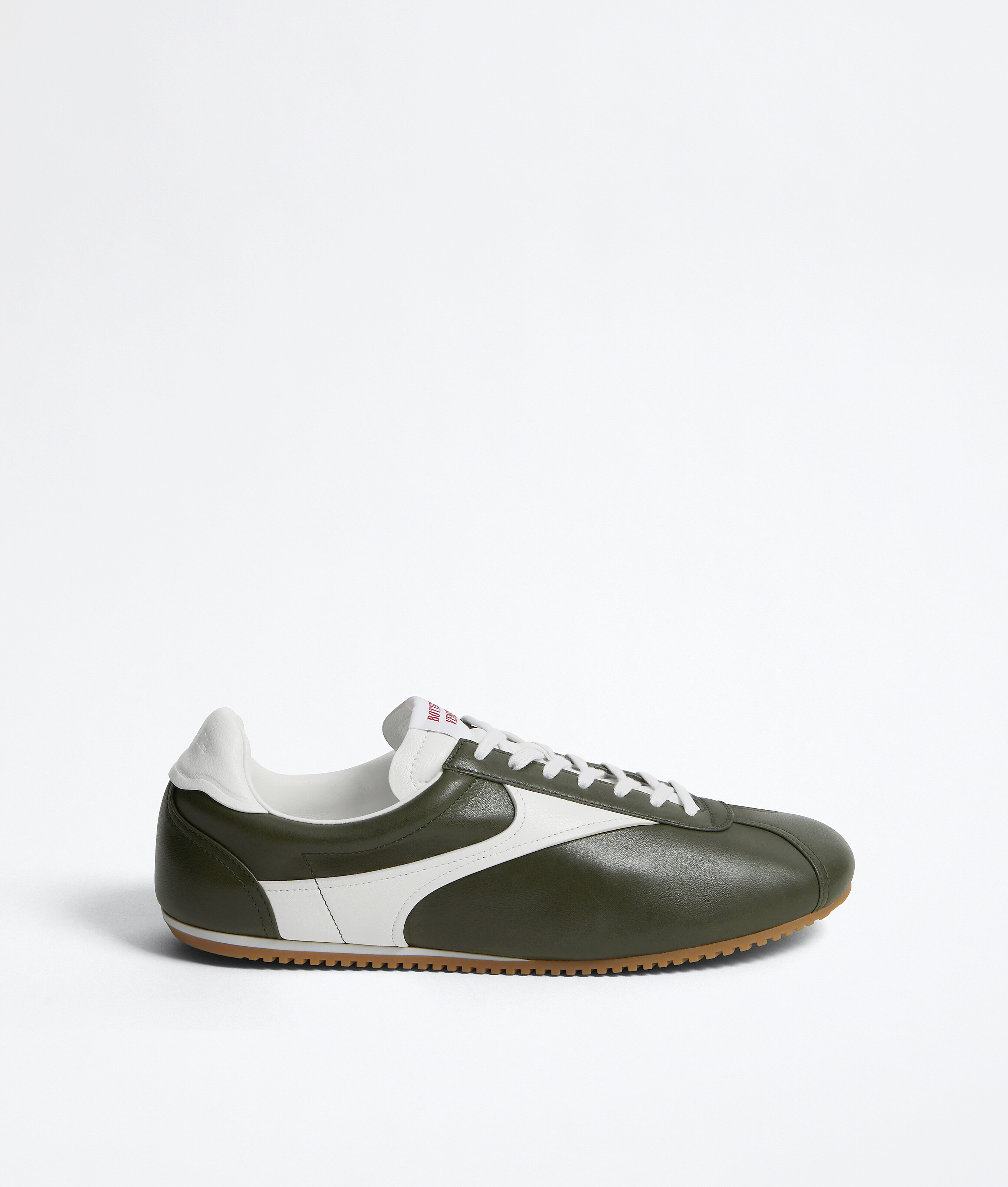 Men's Shot Sneaker in Bark green/alabaster | Bottega Veneta CY