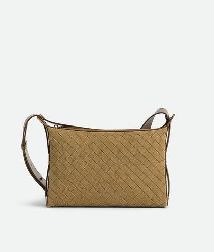 Men's Intrecciato Tribeca Top Handle in Mud Bottega Veneta Singapore EN - Image 1