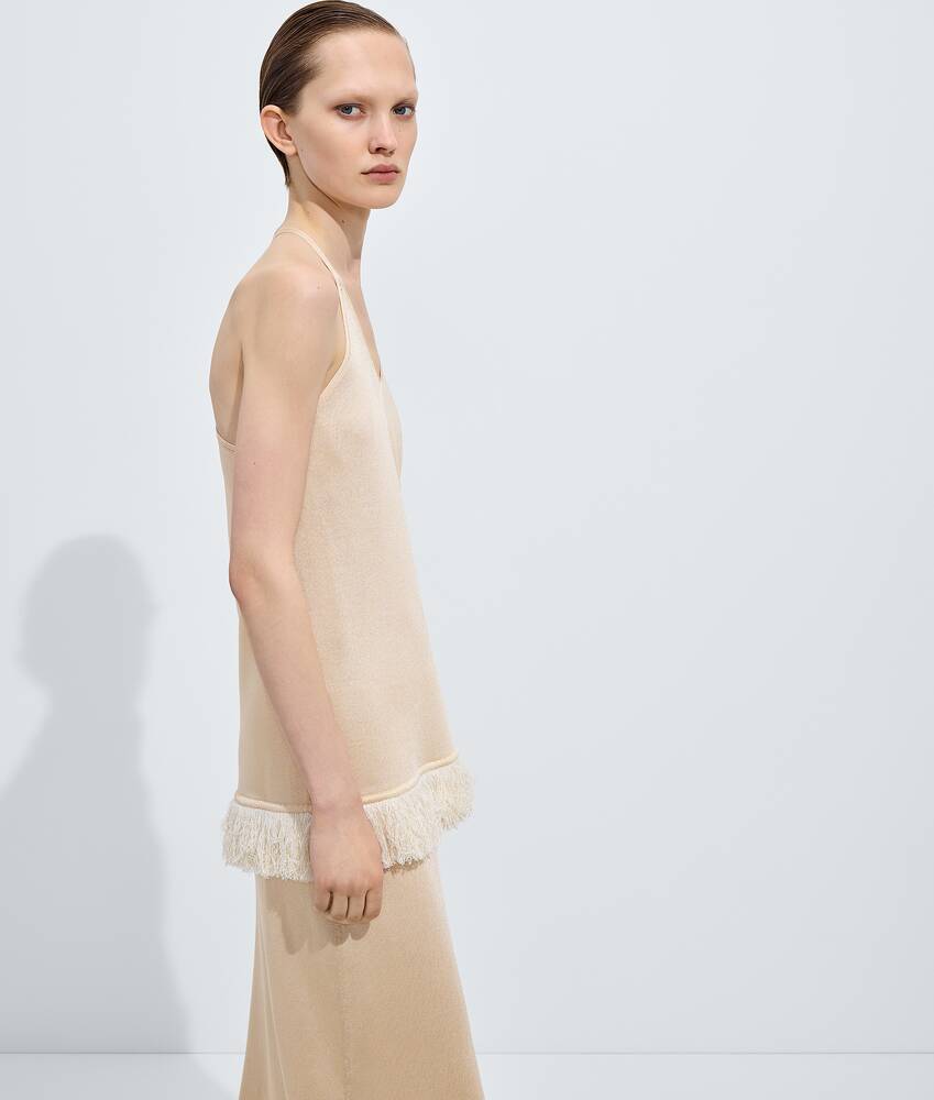 Haut en maille de soie pour Femme en Prosecco Bottega Veneta France FR - Image 2