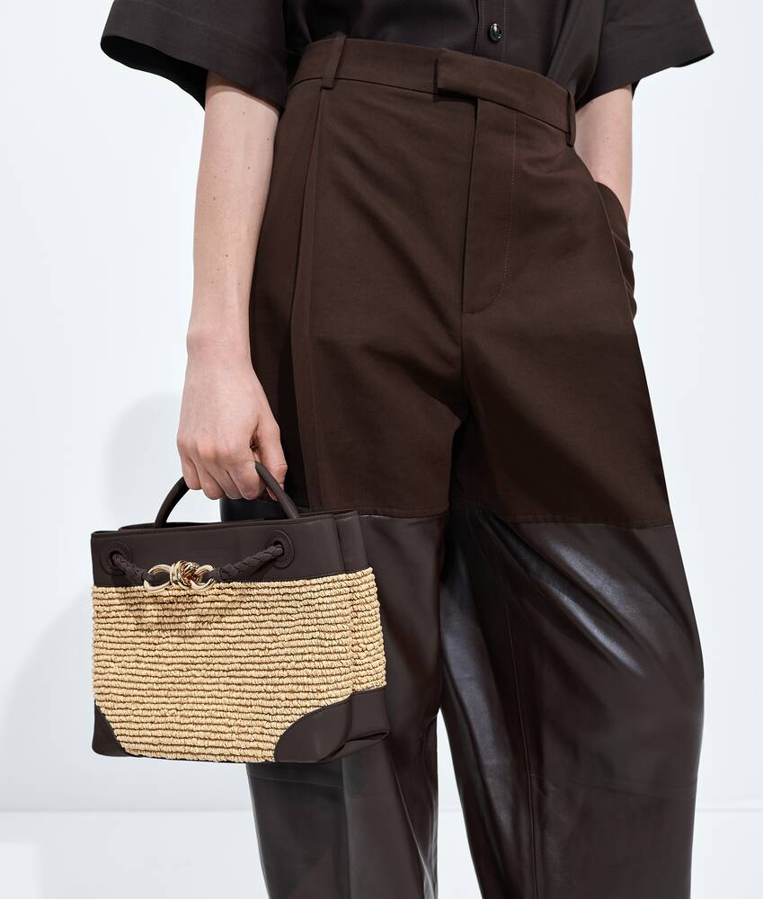 Women's Small Andiamo in Natural/espresso Bottega Veneta United States EN - Image 6