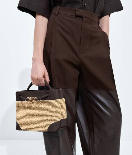 Women's Small Andiamo in Natural/espresso Bottega Veneta United States EN - Image 6