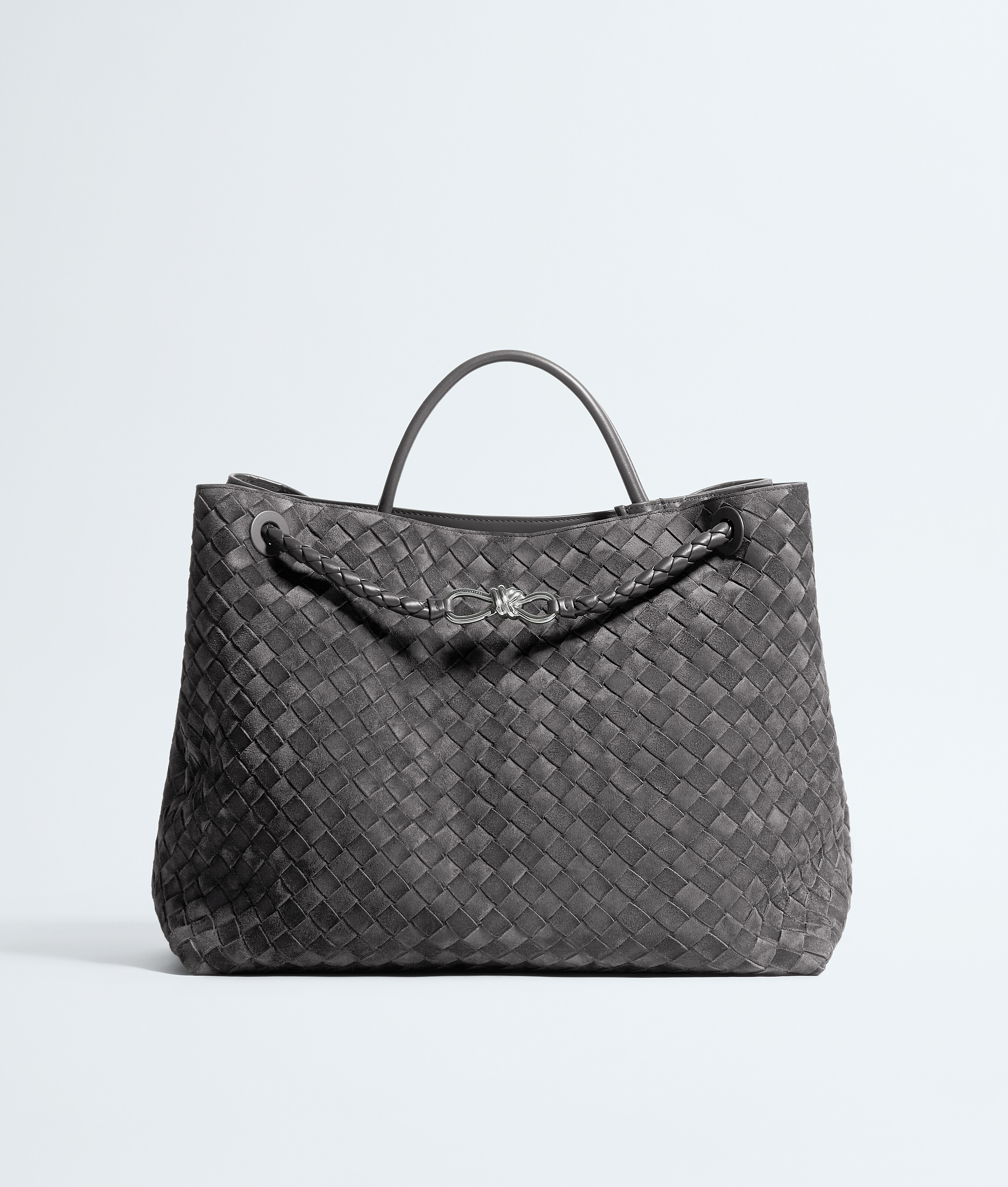 Women's Large Andiamo in Obsidian gray Bottega Veneta Portugal EN - Image 1