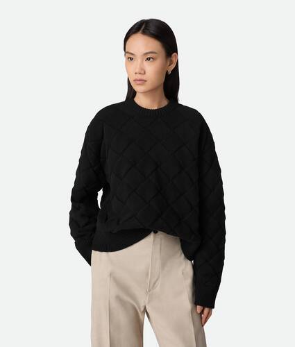 Intrecciato Wool Sweater