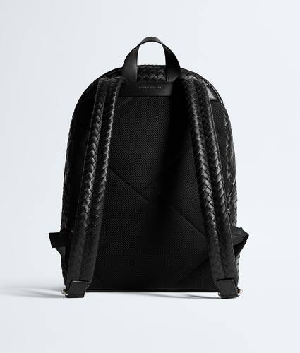 Men's Intrecciato 1975 Backpack in Black Bottega Veneta Macao SAR China EN - Image 5