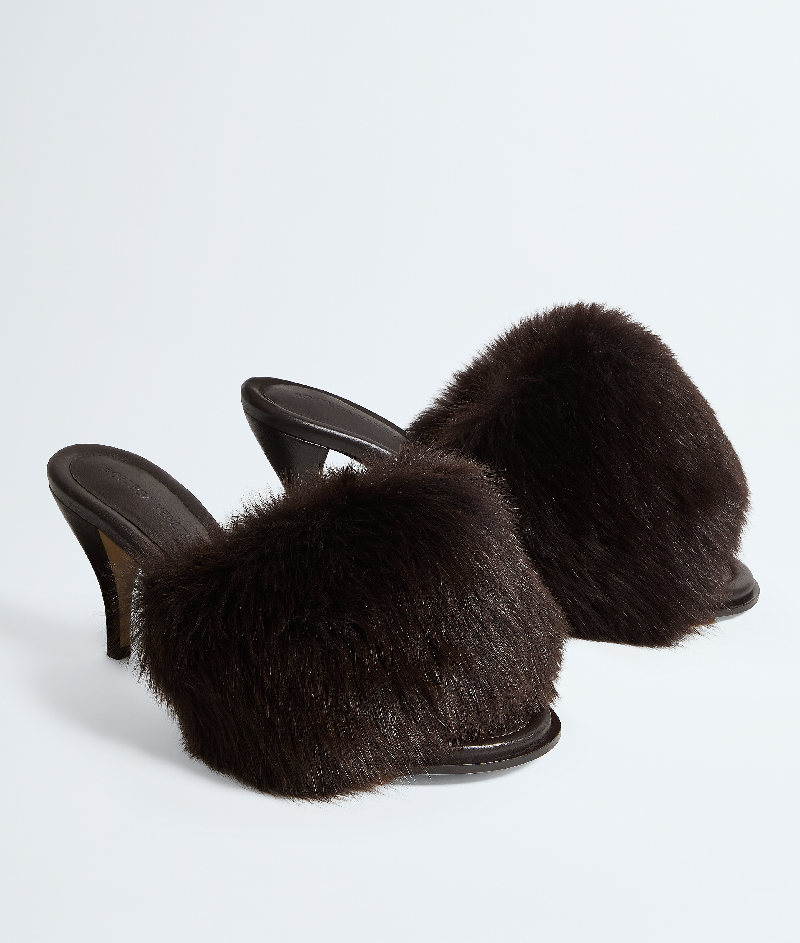 Women's Cherry Mule in Fondant/espresso Bottega Veneta Luxembourg EN - Image 3