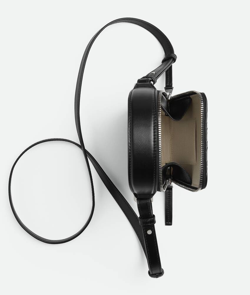 Men's Getaway Phone Pouch in Black Bottega Veneta United States EN - Image 3