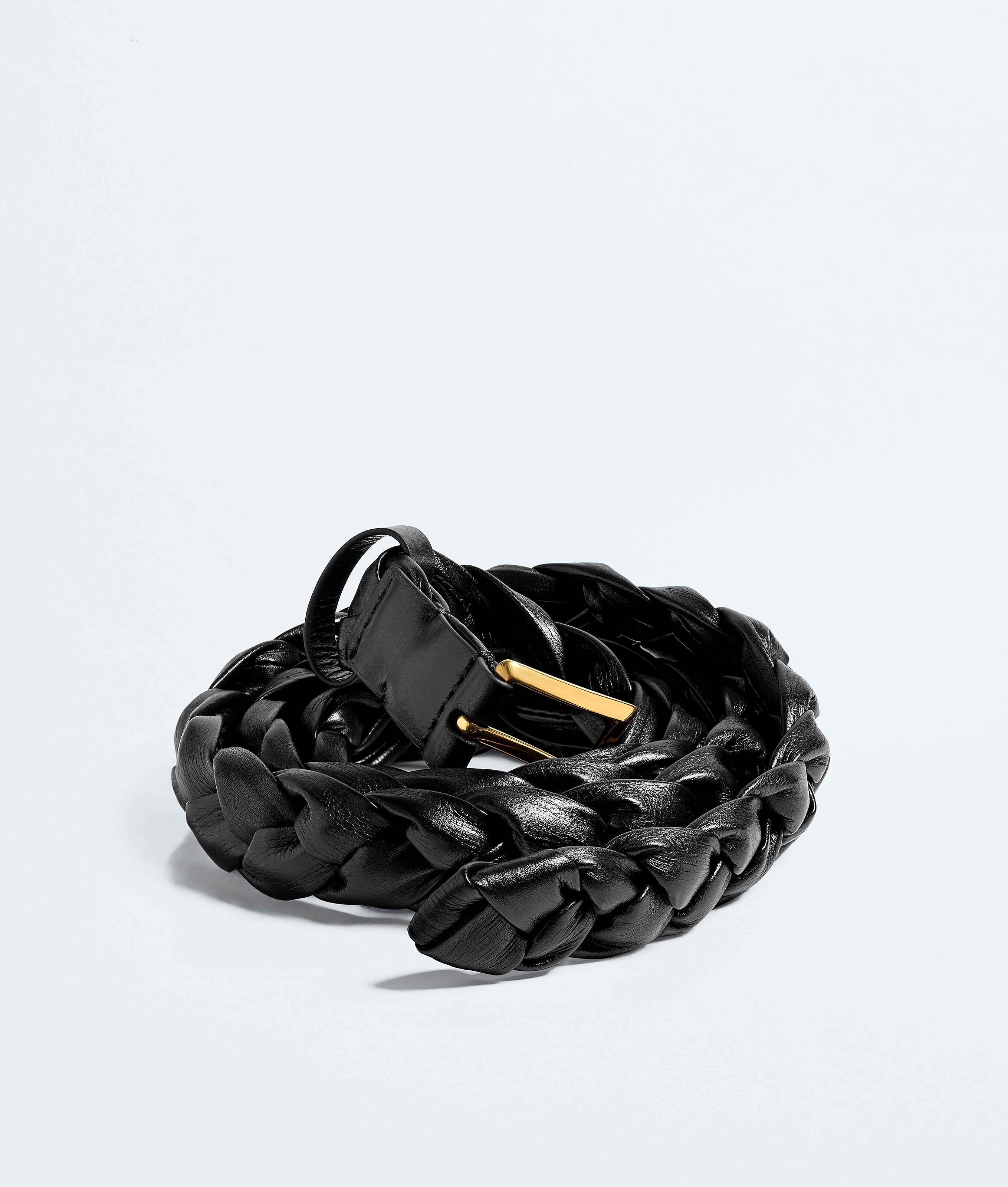 Women's Solo Belt in Black Bottega Veneta Zimbabwe EN - Image 2