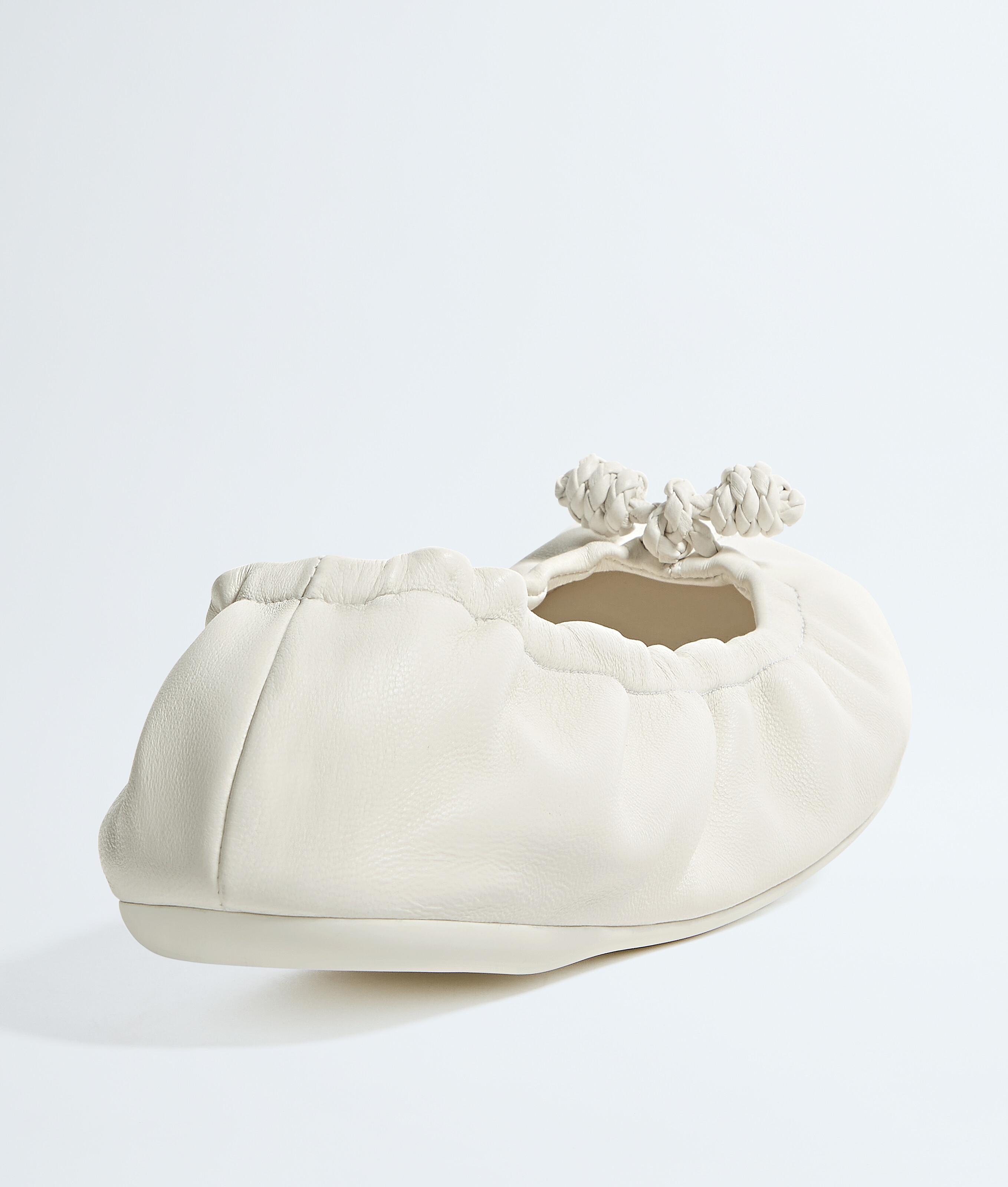 Women's Fantasmina Ballerina in Alabaster Bottega Veneta Luxembourg EN - Image 5