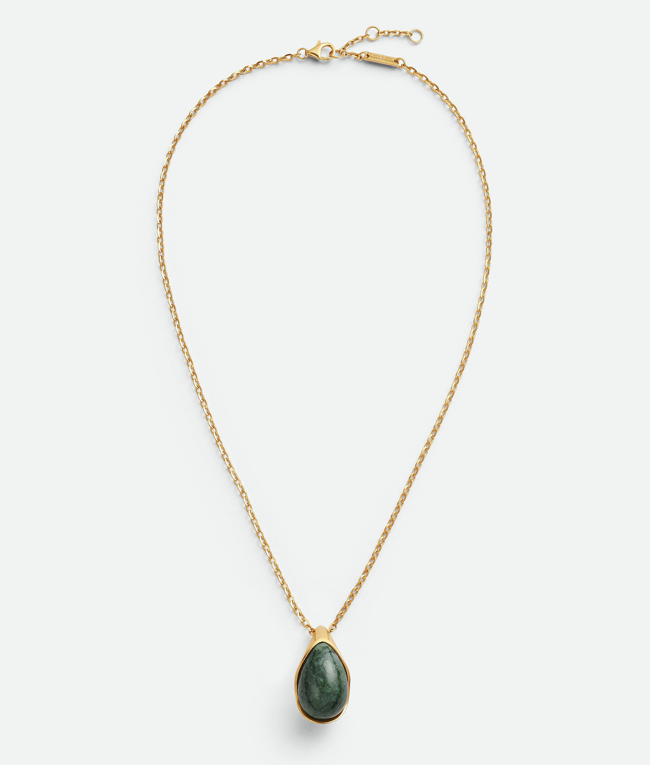 Drop Marble Pendant Necklace