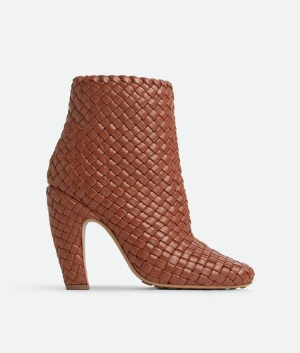 Bot&iacute;n Canalazzo para Mujer en Brown sugar Bottega Veneta M&eacute;xico ES - Image 1