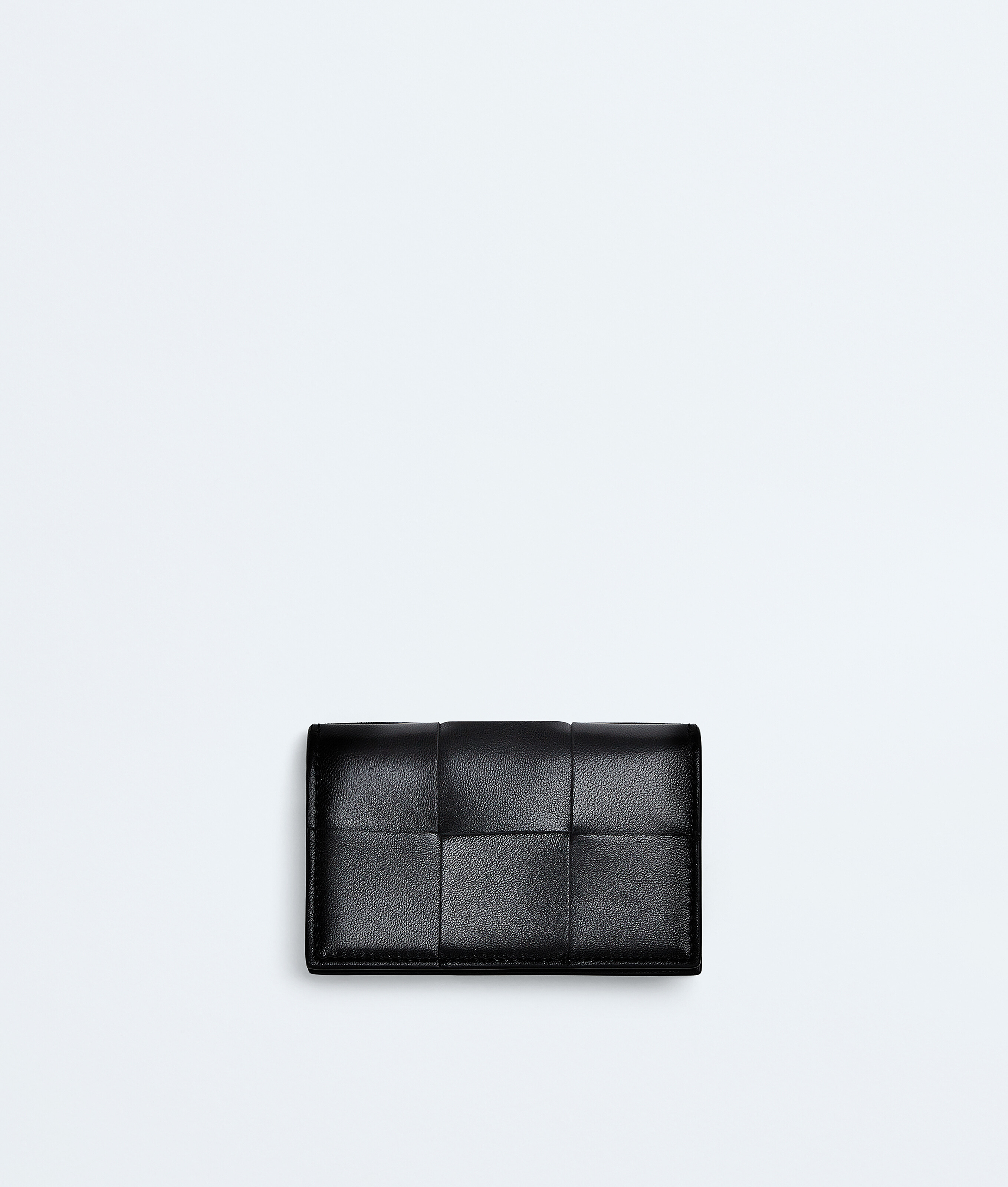 超美品　BOTTEGA VENETA Card Case On Chain Men's Zipped Card Case in Black | Bottega Veneta US