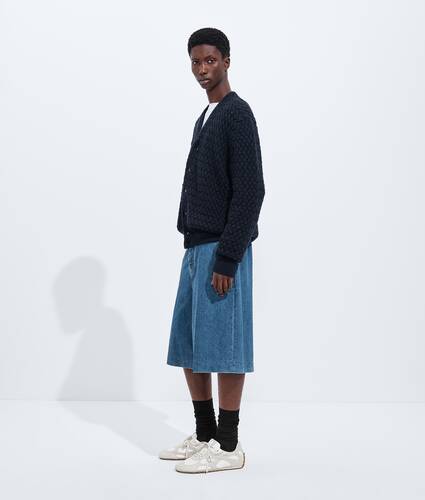 Denim-Shorts in Atlantic Blue f&uuml;r Herren in Mid blue Bottega Veneta &Ouml;sterreich DE - Image 2