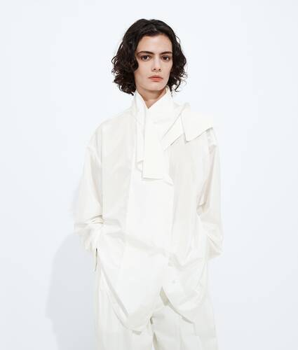 Washed Silk Taffeta Shirt