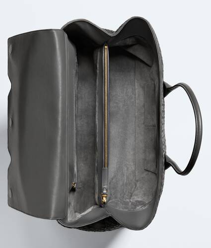 Men's Large Piega Tote in Obsidian gray Bottega Veneta Hong Kong SAR China EN - Image 3