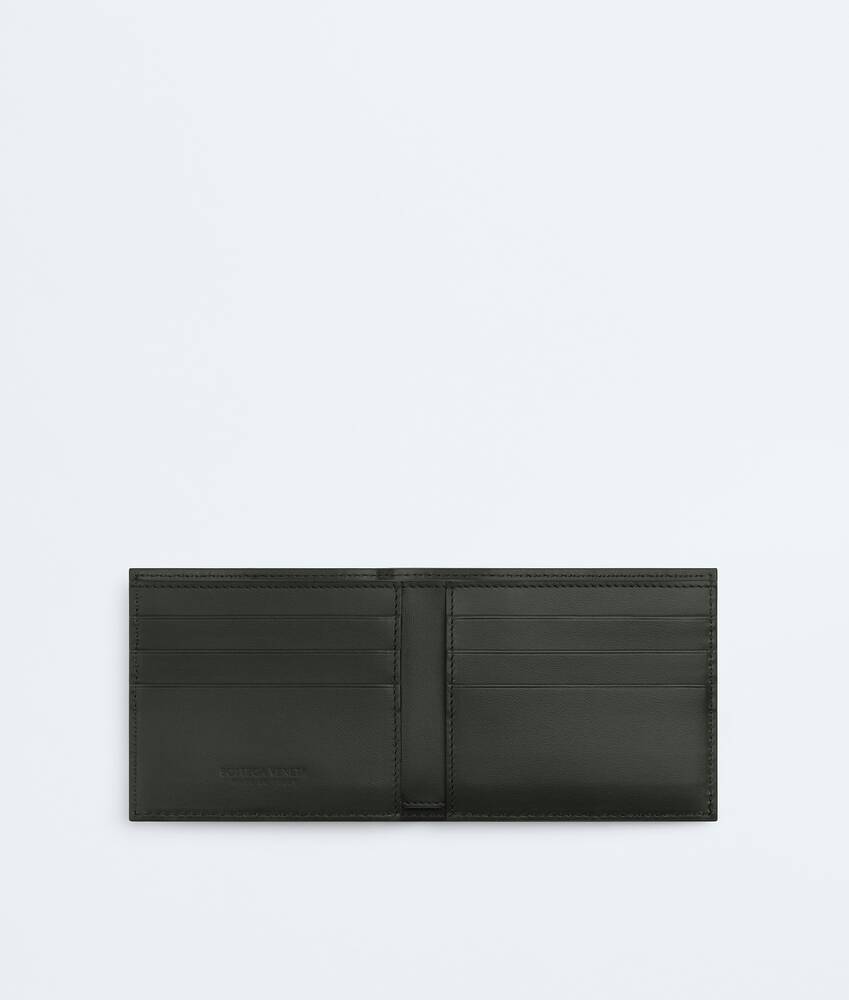 Men's Cassette Bi-Fold Wallet in Dark green Bottega Veneta United Kingdom EN - Image 2