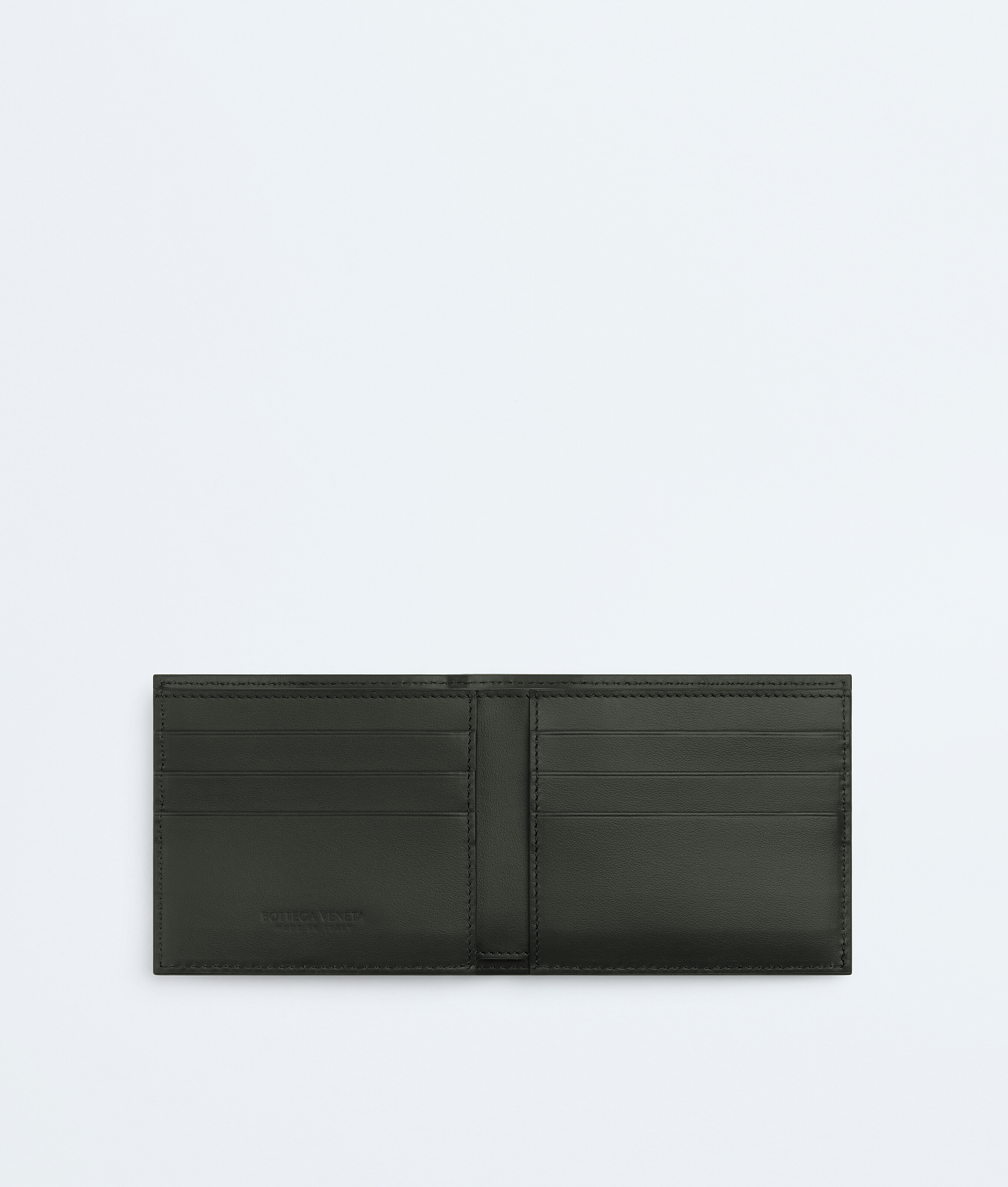 Men's Cassette Bi-Fold Wallet in Dark green Bottega Veneta Malta EN - Image 2