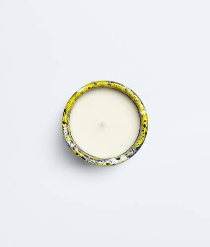 Lantern Glaze Candle in Yellow/white/black Bottega Veneta Japan EN - Image 3