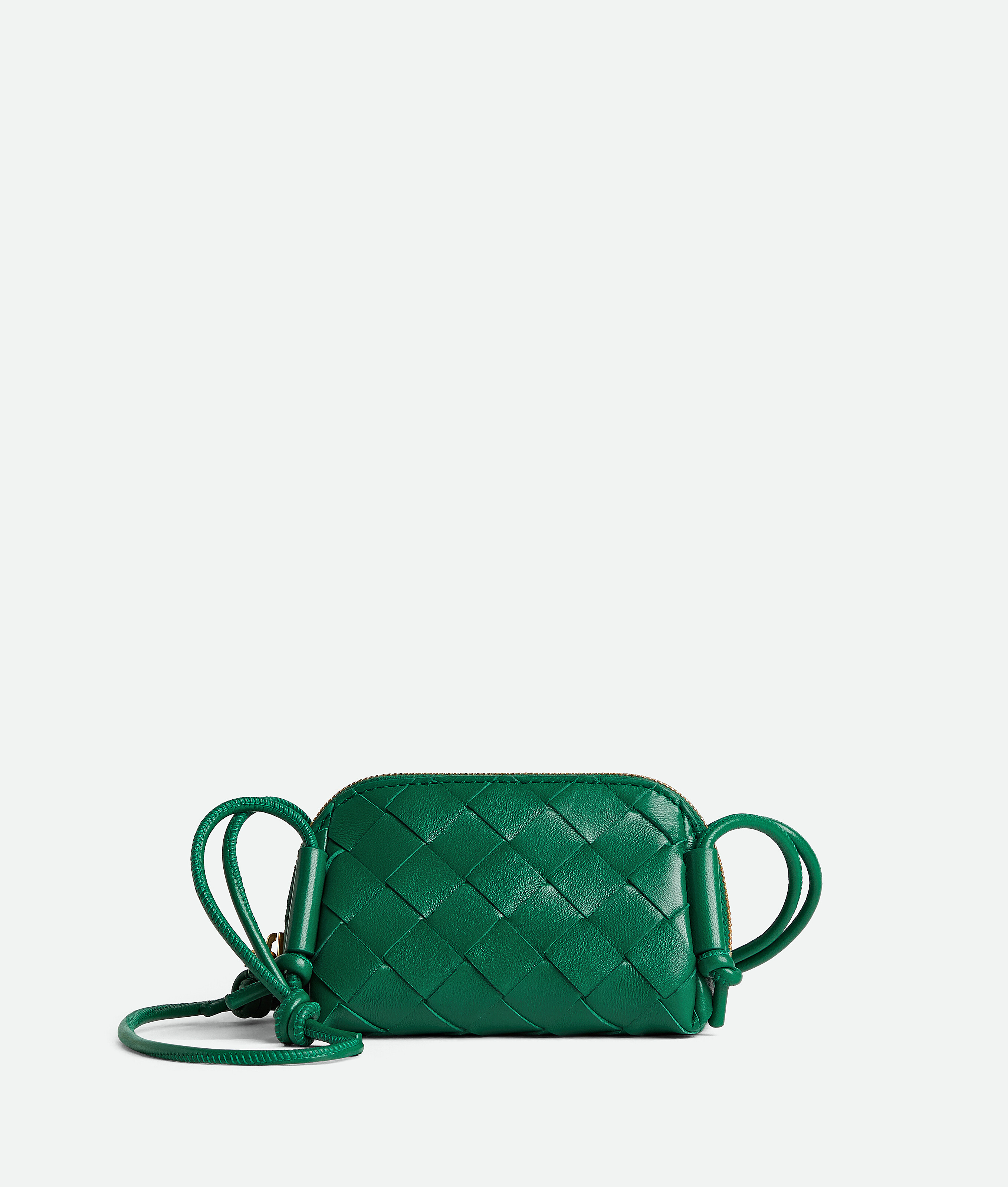 Bottega Veneta Candy Concert Pouch In Green