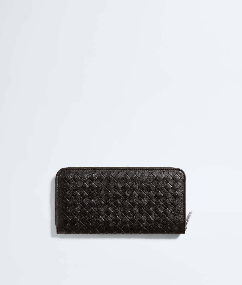 Men's Woven Mycelium Zip-Around Wallet in Espresso Bottega Veneta Zimbabwe EN - Image 3